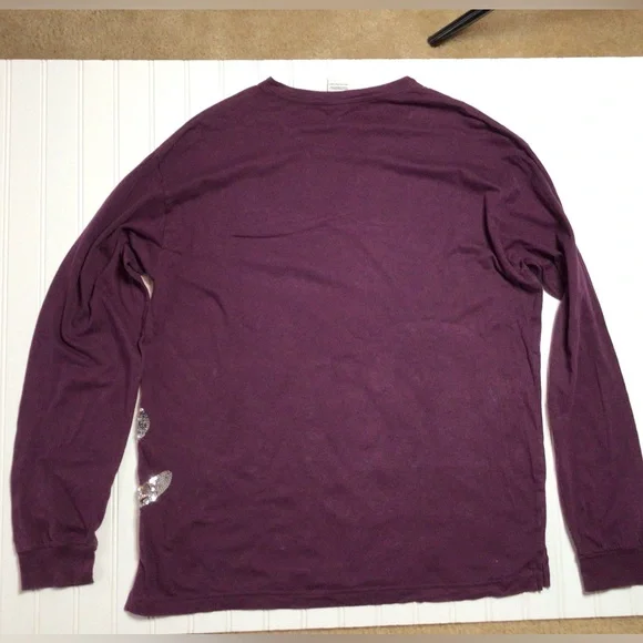 PINK Victoria's Secret Deep Purple Large Tee (0217) - Picture 3 of 6